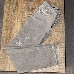 High Rise Straight light brown jeans